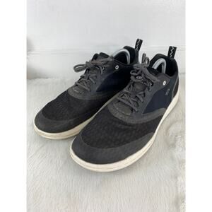 Sperry Men’s Fathom Black Lace-Up Sneakers Size 11 Casual Athletic Walking Shoes